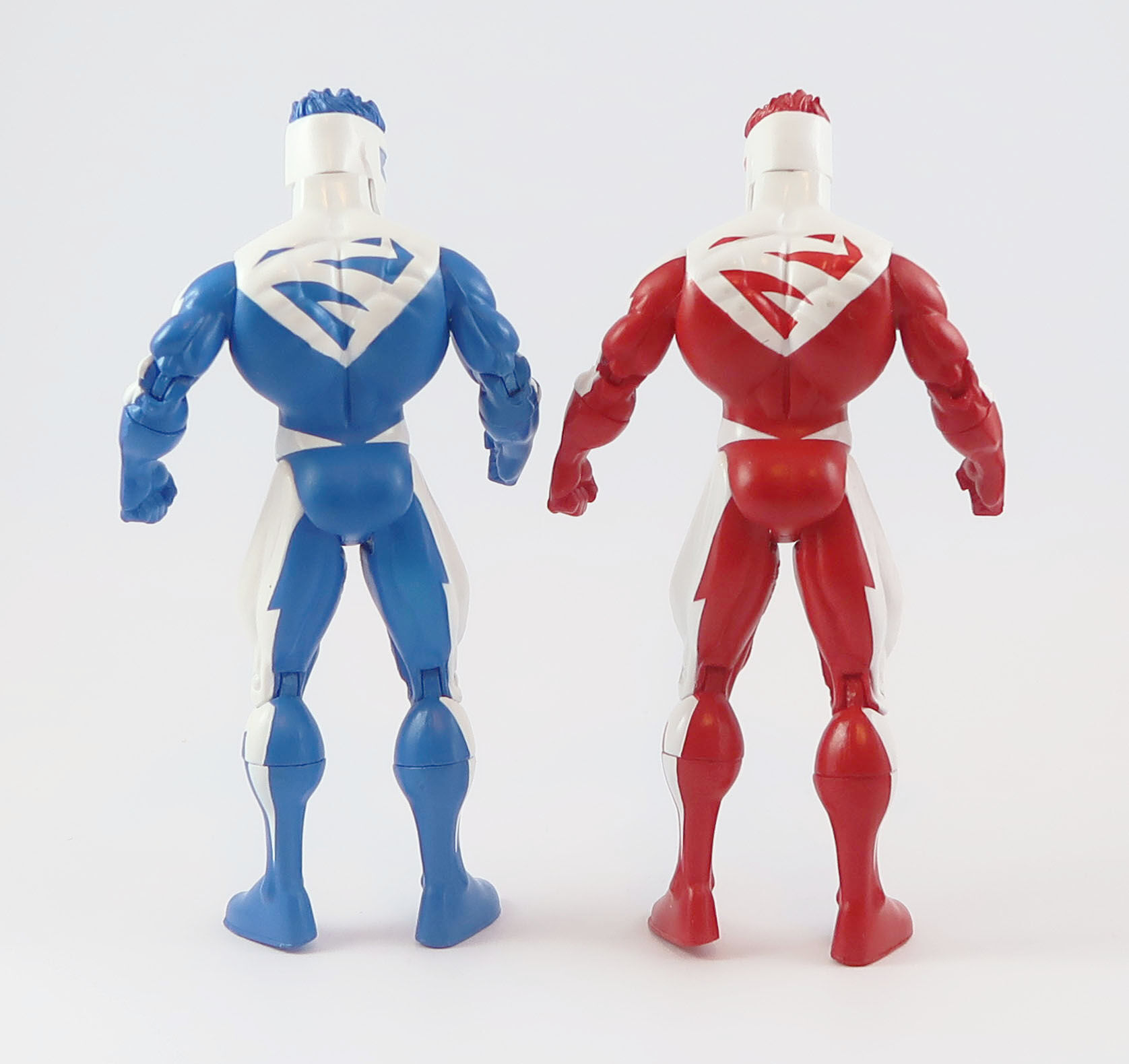 Superman Red & Blue Actionfiguren DC