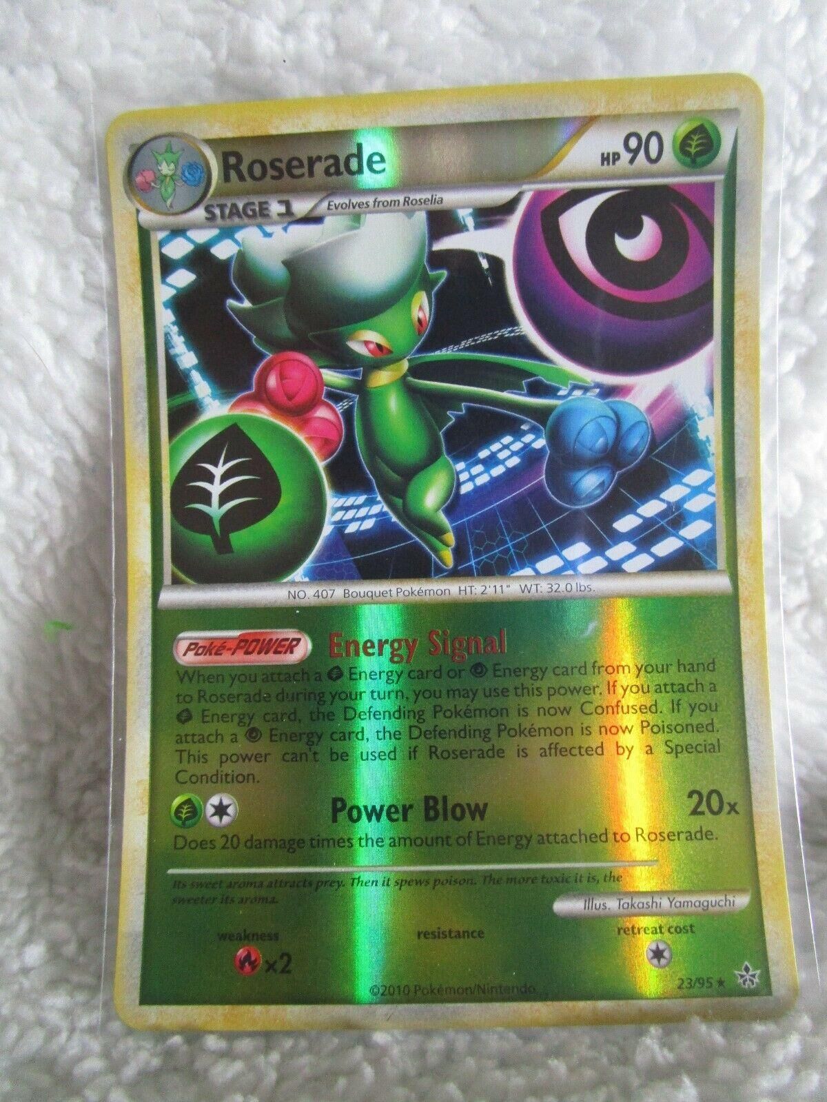 Roserade - 23/95 - Reverse Holo - EN