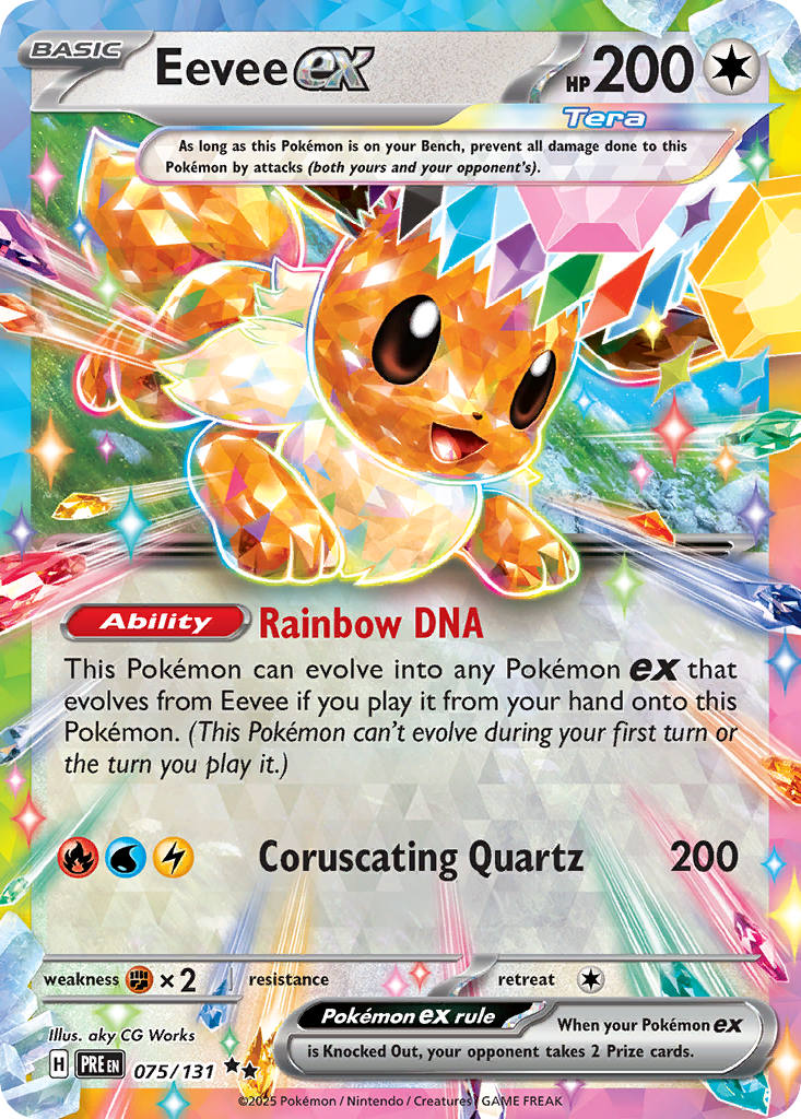 Eevee ex - 075/131 - EN Eevee ex - 075/131 - EN