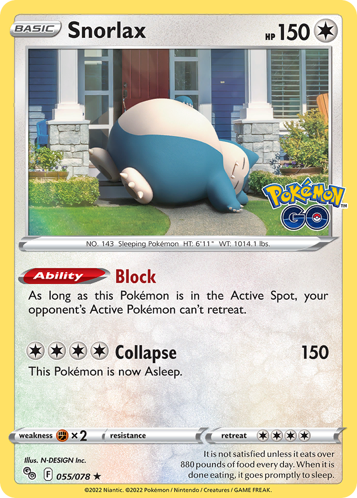 Snorlax - 055/88 - EN Snorlax - 055/88 - EN