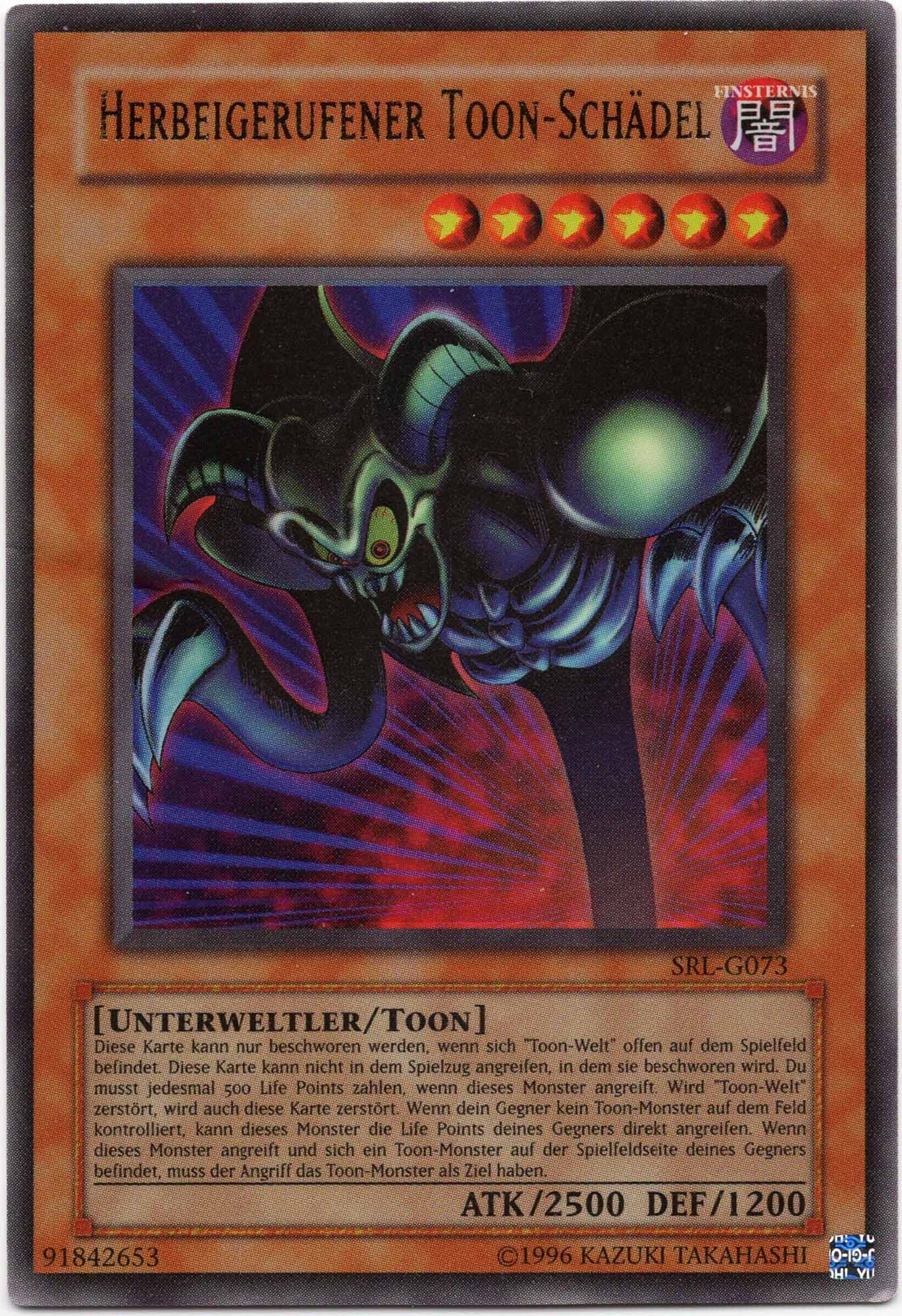 herbeigerufener-toon-sch-del-srl-g073-ultra-rare-heavily-played Herbeigerufener Toon-Schädel - SRL-G073 - Ultra Rare (Heavily Played)
