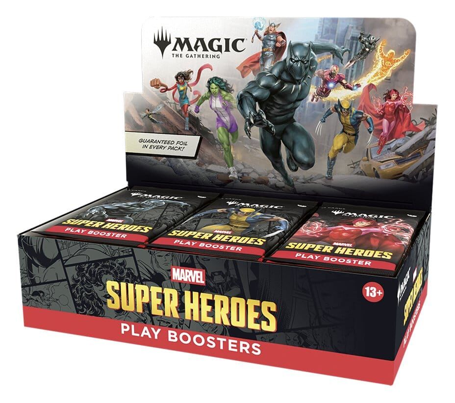 Magic the Gathering Marvel Super Heroes Play-Booster Pack - EN Magic the Gathering Marvel Super Heroes Play-Booster Pack - EN