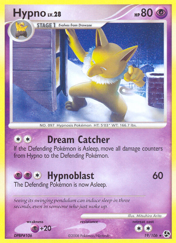 Hypno - 19/106 - Reverse Holo - EN