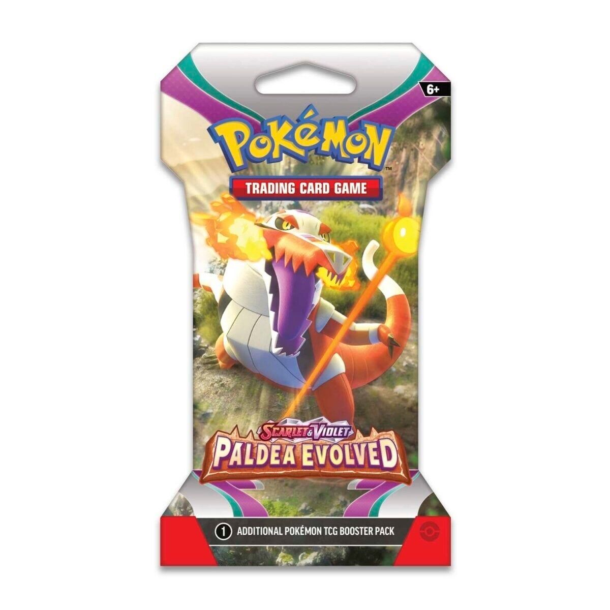 Pokémon TCG: Scarlet & Violet - Paldea Evolved Sleeved Booster Pack (10 Cards) - EN