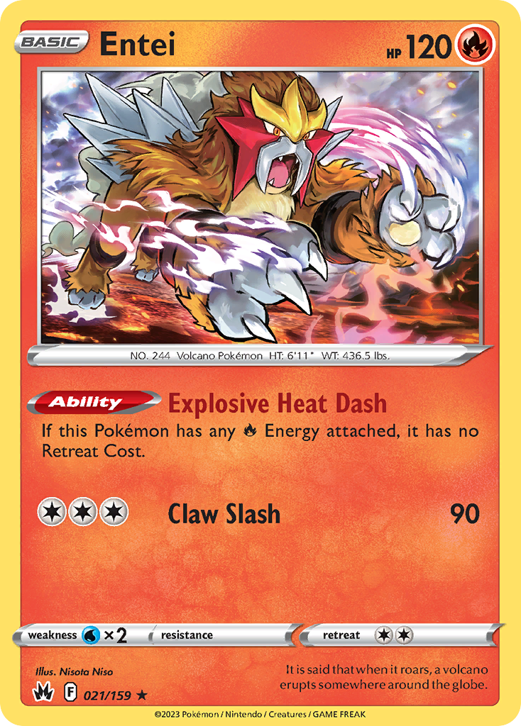 Entei - 021/159 - EN Entei - 021/159 - EN
