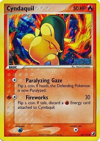 Cyndaquil - 54/115 - Reverse Holo - EN