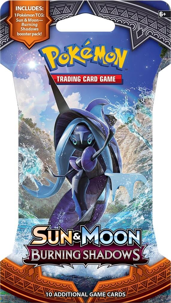 Pokémon Sun & Moon Burning Shadows Sleeved Booster - EN