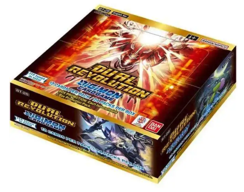 Dual Revolution (BT25) Booster Display (24) - Digimon Card Game - EN