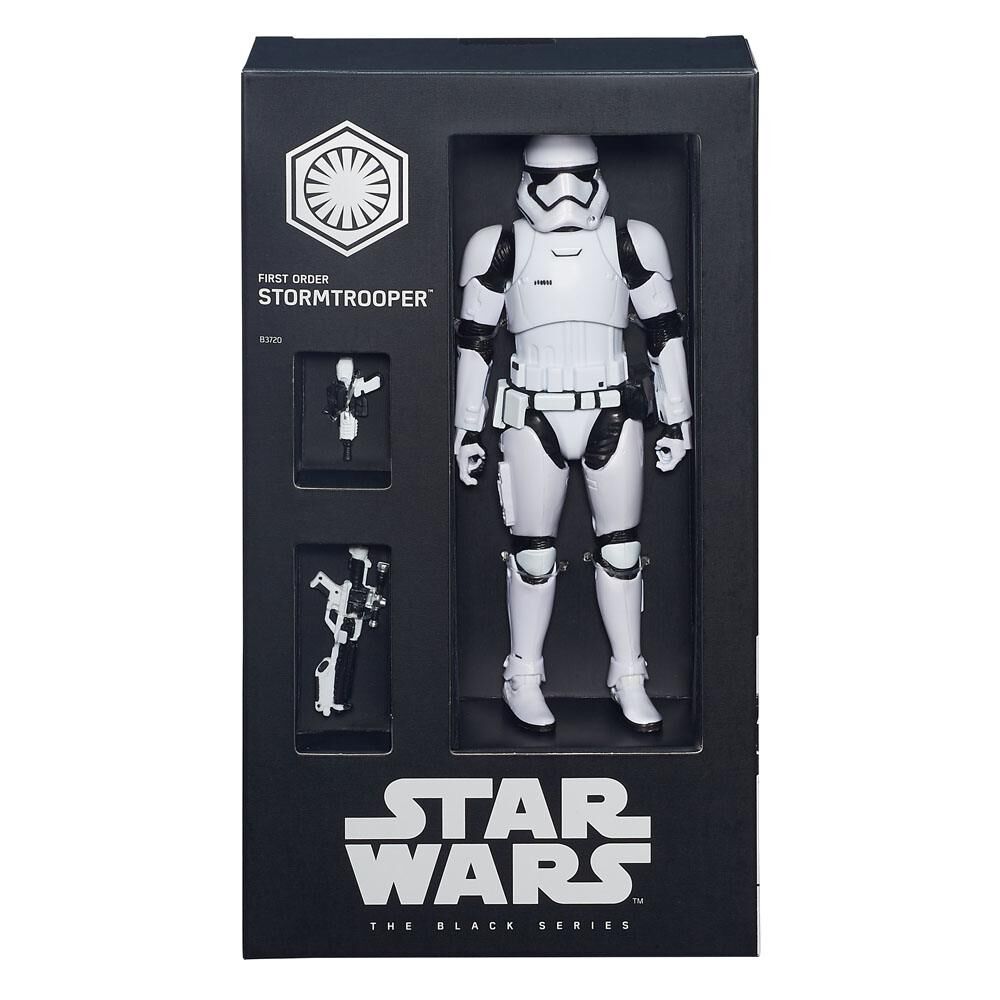 Star Wars Episode VII Black Series Actionfigur 2015 First Order Stormtrooper SDCC Exclusive 15 cm