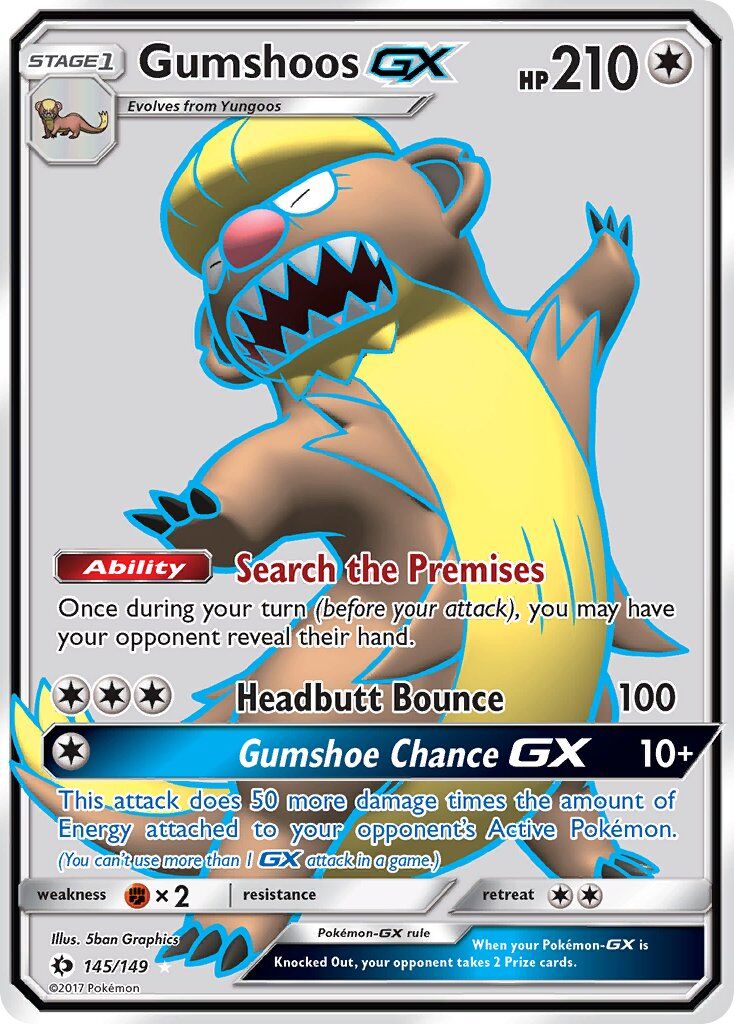 Gumshoos-GX - 145/149 - EN Gumshoos-GX - 145/149 - EN