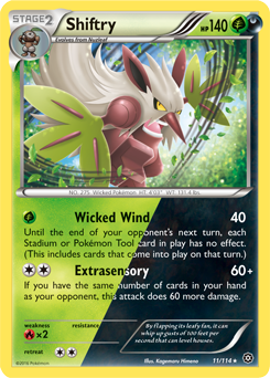 shiftry-11-114-pokemon-tcg-near-mint Shiftry 11/114 - Pokémon TCG - Near Mint