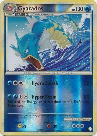 Gyarados - 4/123 - Reverse Holo - EN Gyarados - 4/123 - Reverse Holo - EN