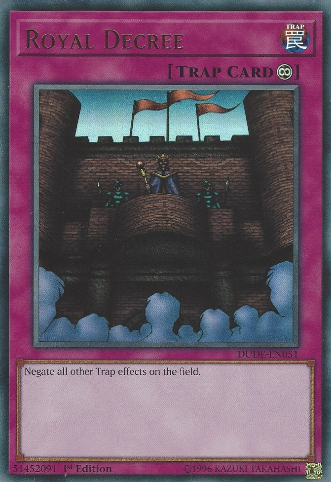 Königlicher Erlass - DUDE-051 - Ultra Rare - 1. Auflage