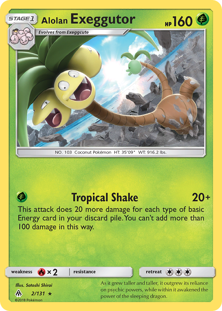 Alolan Exeggutor - 2/165 - EN Alolan Exeggutor - 2/165 - EN
