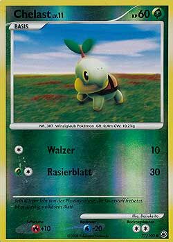 Chelast - 77/100 - Reverse Holo - Pokémon TCG - Near Mint - DE