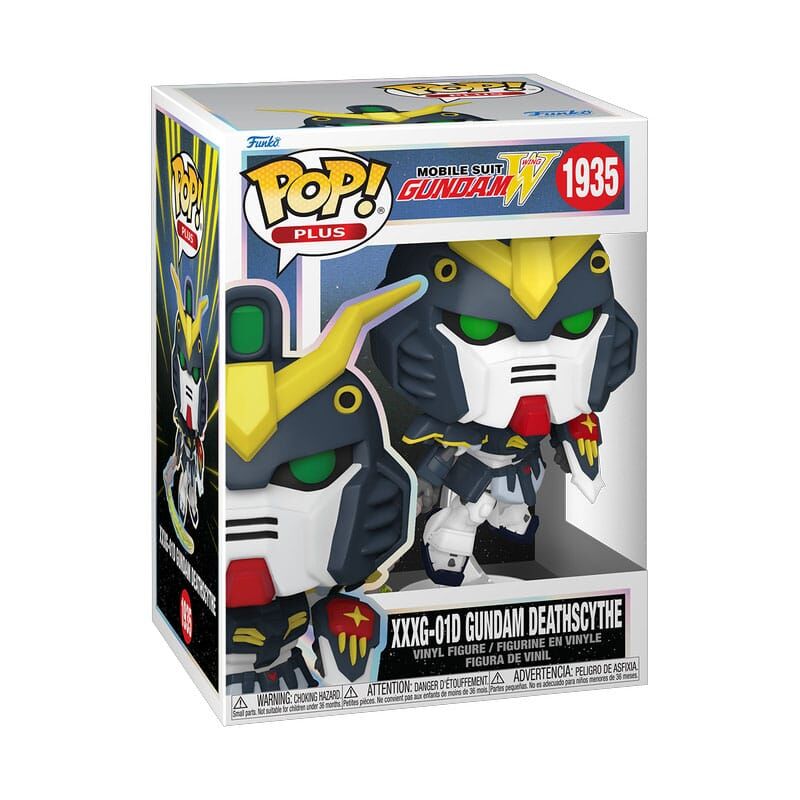 Gundam Wing POP! Plus Animation Viny Figur #1935 XXXG-01D Gundam Deathscythe 9 cm Gundam Wing POP! Plus Animation Viny Figur #1935 XXXG-01D Gundam Deathscythe 9 cm