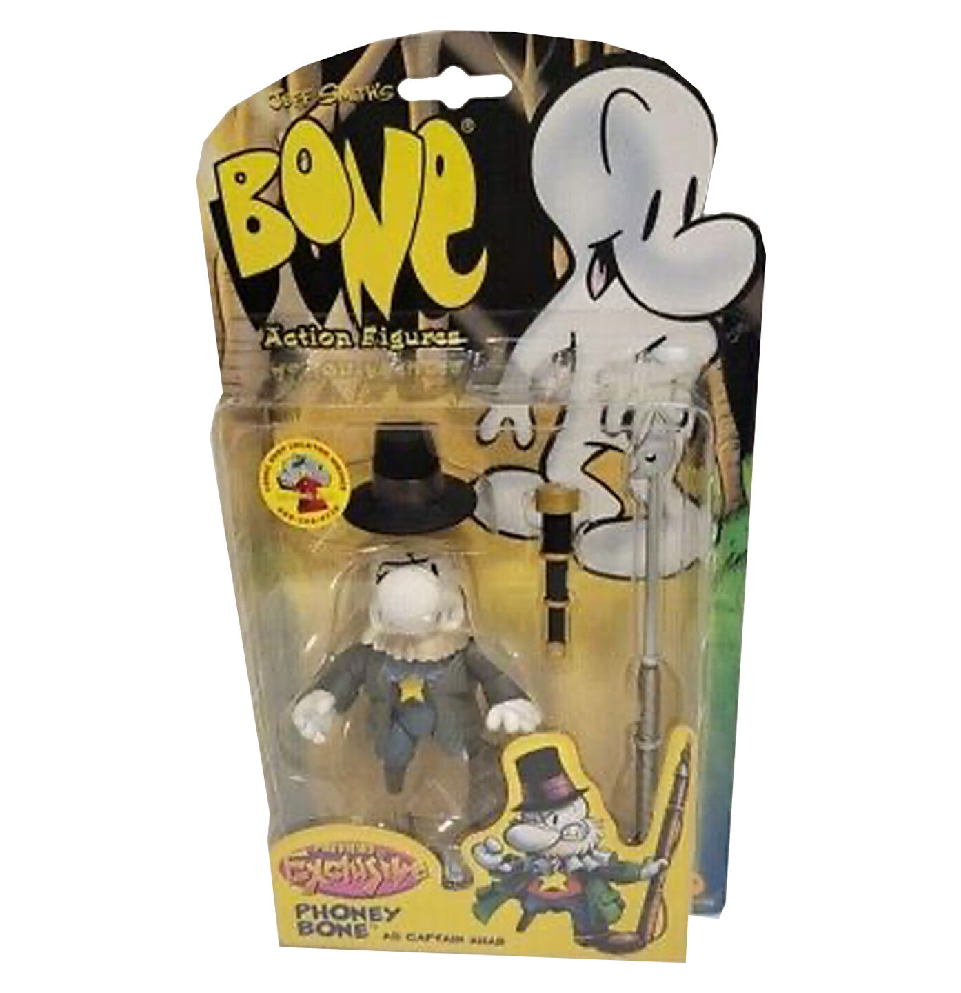 NIP Phoney Bone as Captain Ahab Preview Exclusive Action Figure NIP Phoney Bone as Captain Ahab Preview Exclusive Action Figure