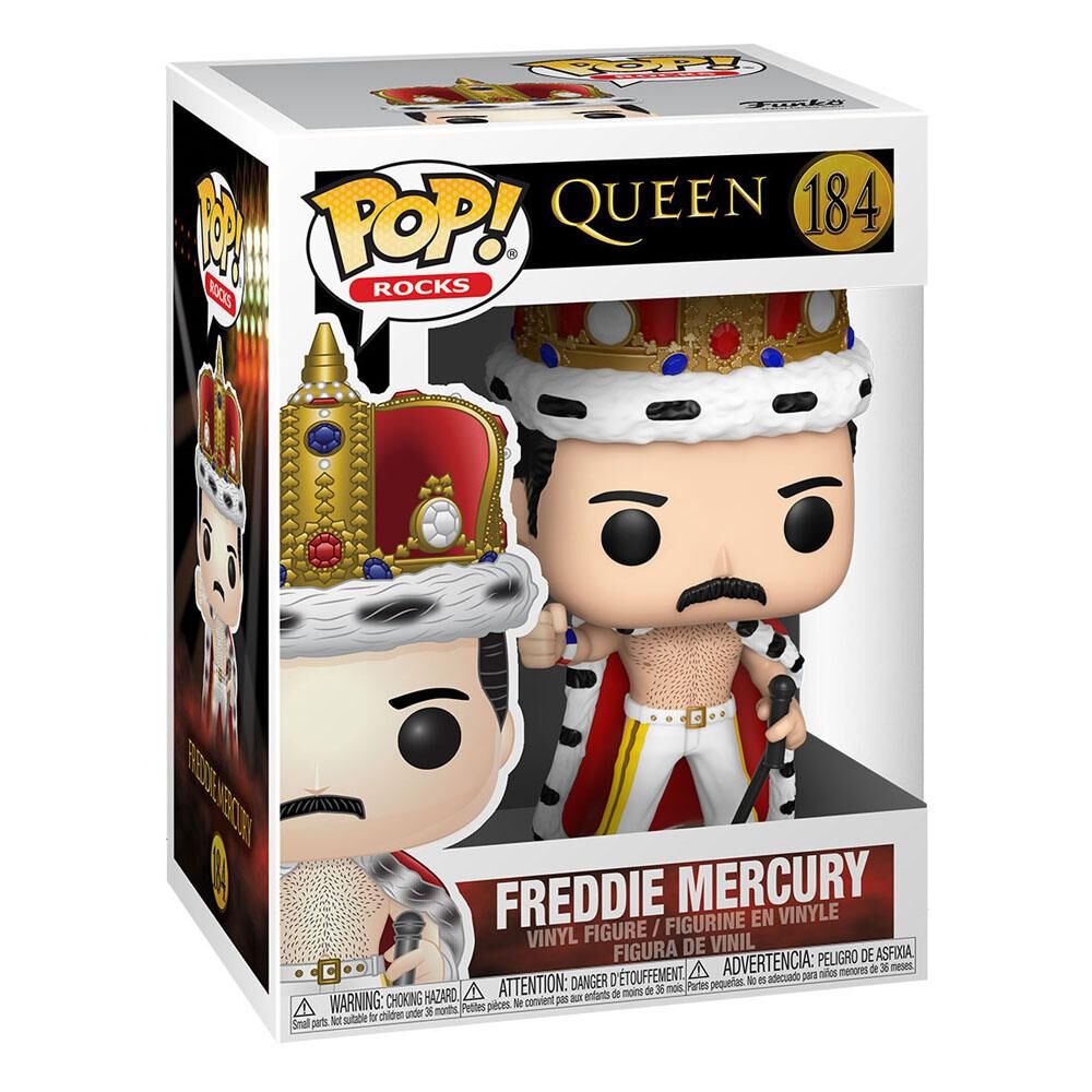 Queen POP! Rocks Vinyl Figur Freddie Mercury King 9 cm