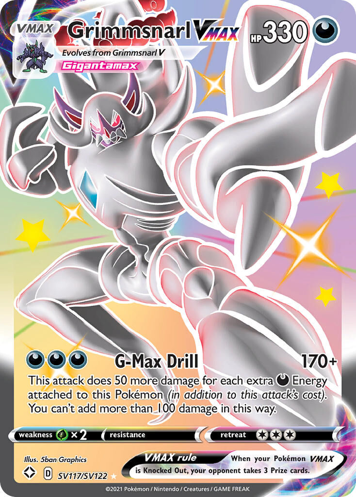 Grimmsnarl VMAX - SV117/SV122 - EN