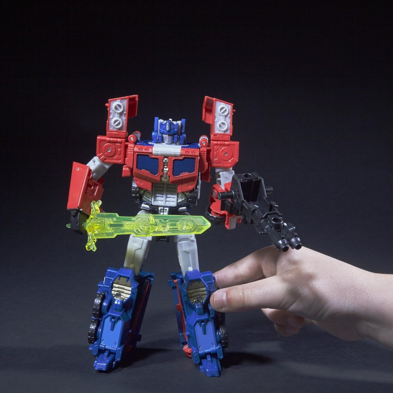 Transformers Generations Titans Return Diac & G2 Optimus Prime Voyager Action Figure