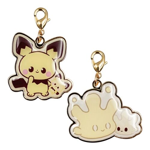 Metal Charm Set Pichu & Milcery