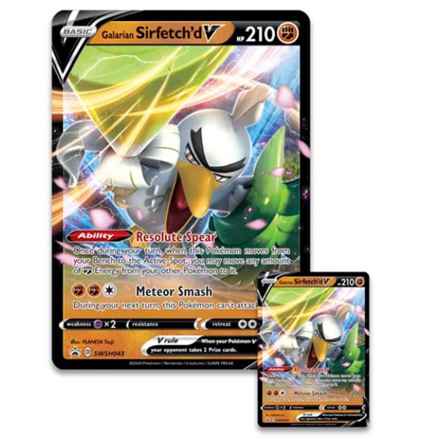 Pokémon Galarian Sirfetch'd V Collection Box - EN