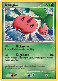 Kikugi - 56/100 - Pokemon TCG - Near Mint