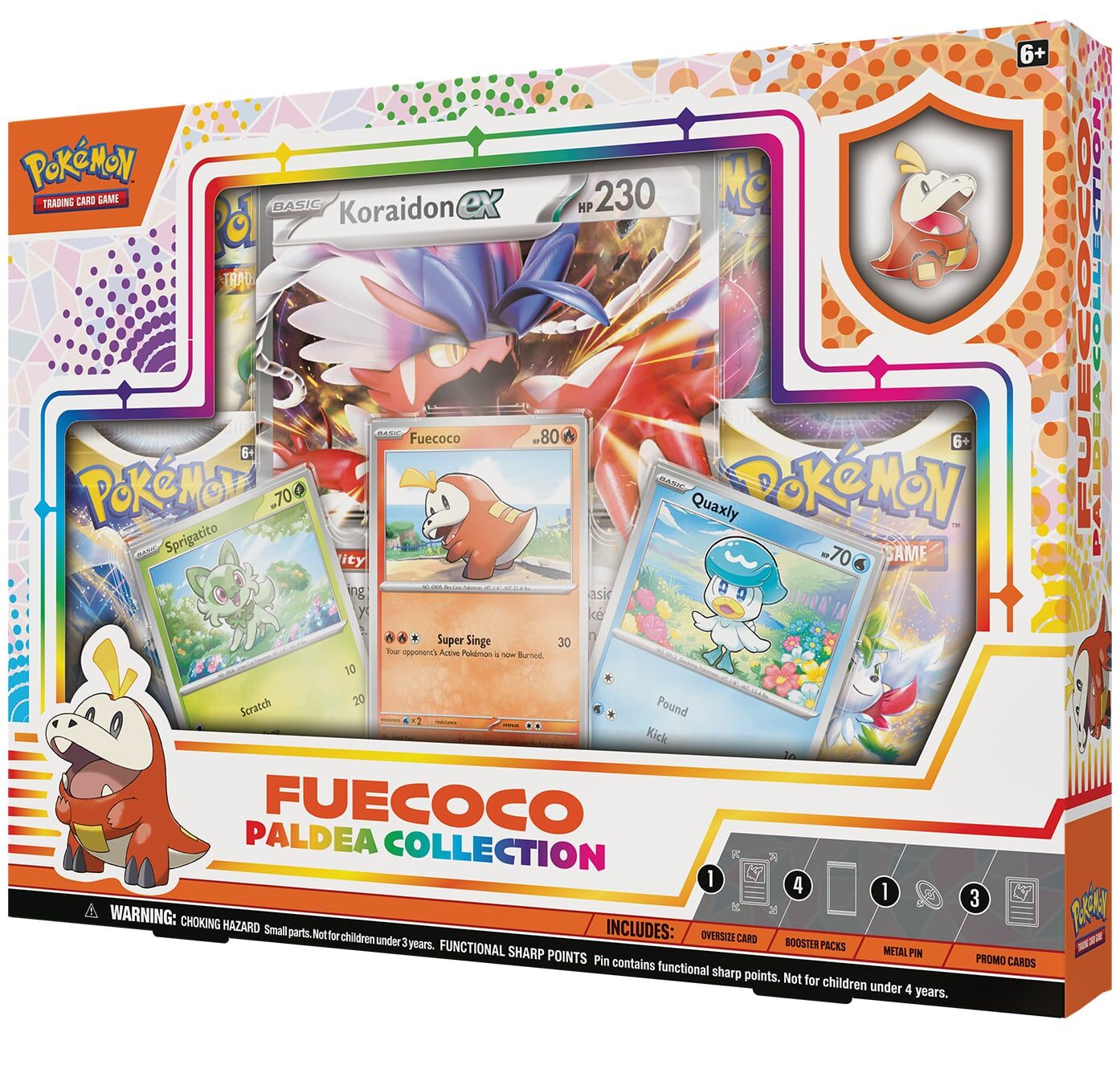Pokémon Fuecoco Paldea Collection Box - EN