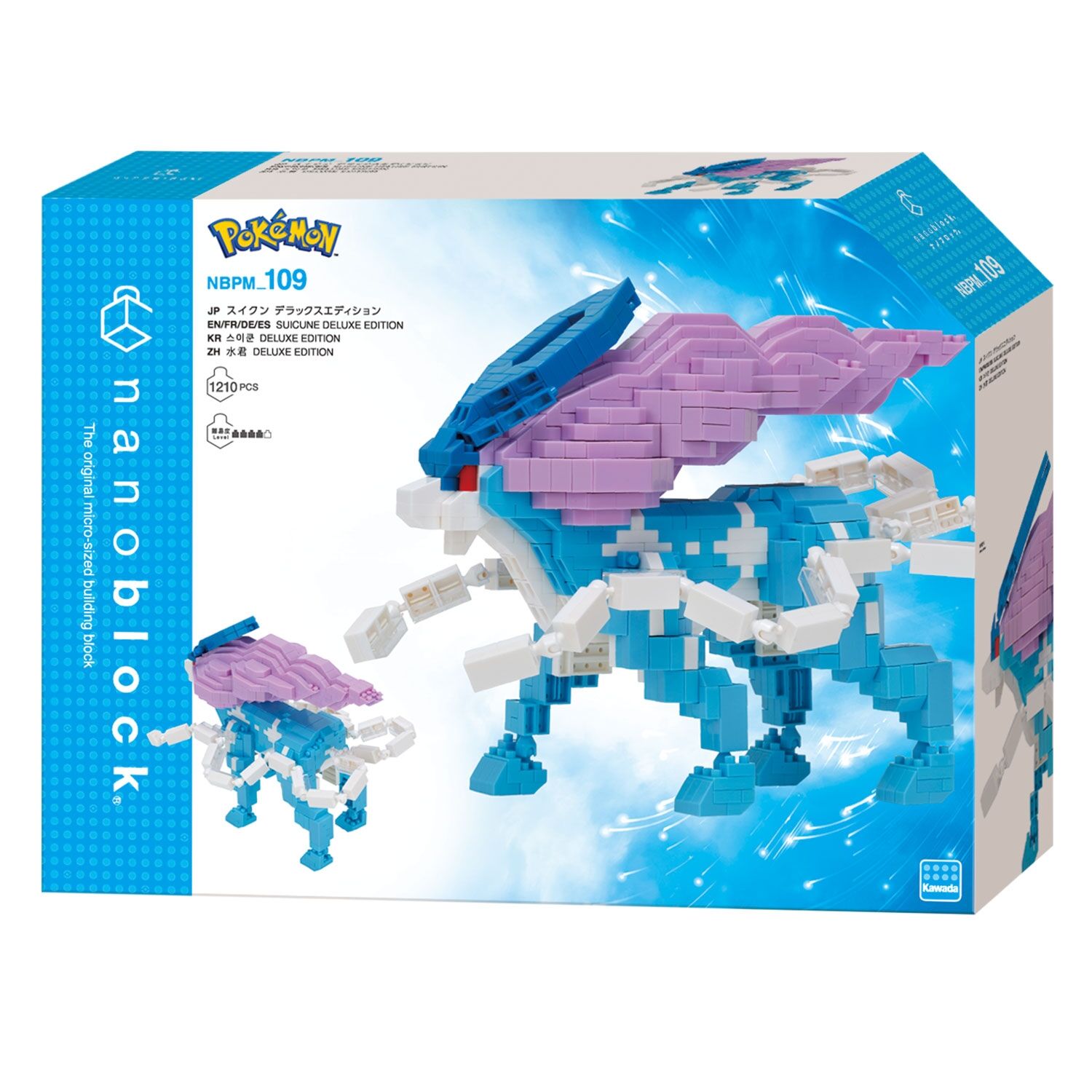 Pokémon Nanoblock Suicune Deluxe Edition Pokémon Nanoblock Suicune Deluxe Edition