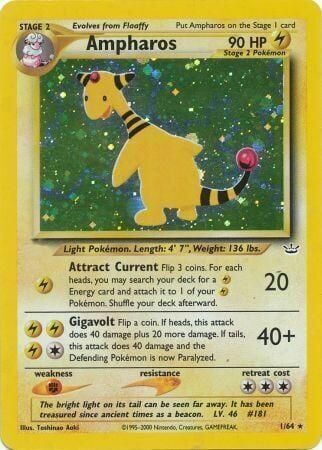 Ampharos - 1/66 - Unlimited - EN