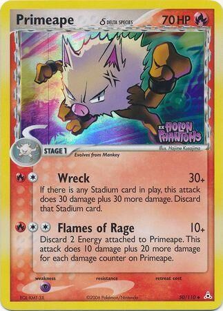 Primeape - 50/110 - Reverse Holo - EN
