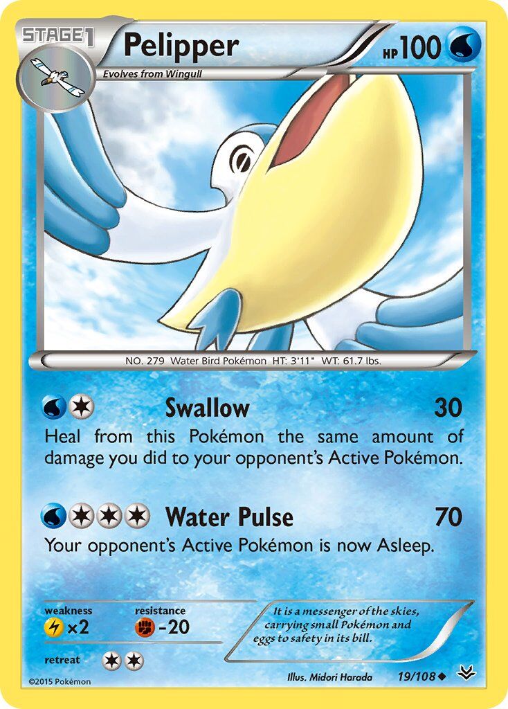 Pelipper - 19/108 - EN