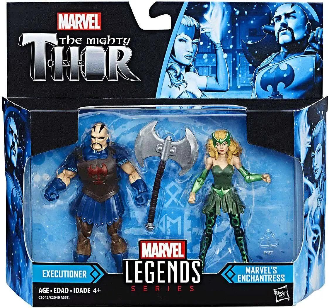 Thor: Ragnarok Marvel Legends Enchantress & Executioner Action Figure 2-Pack