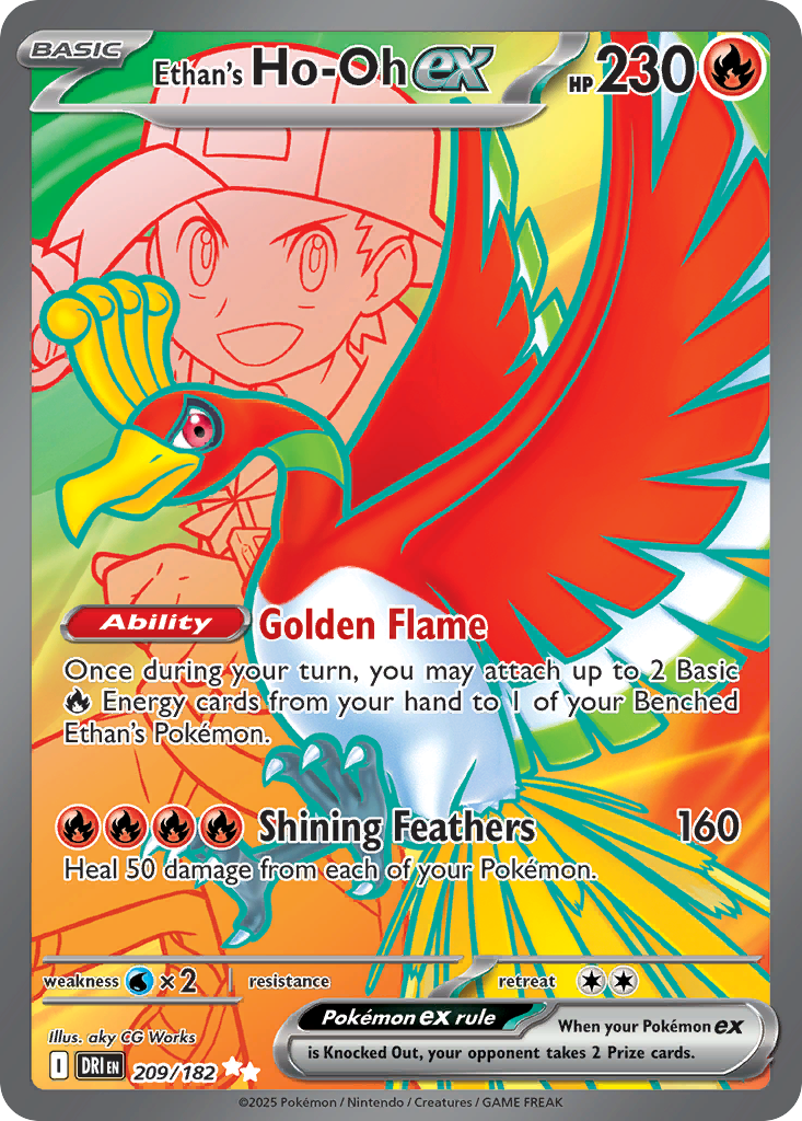 Ethan’s Ho-Oh ex - 209/182 - EN Ethan’s Ho-Oh ex - 209/182 - EN