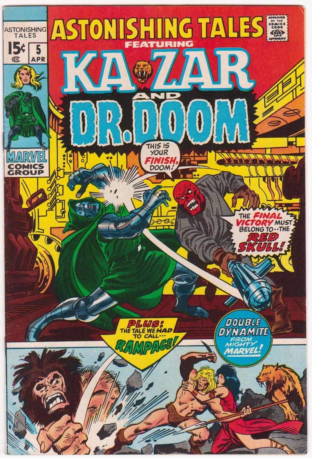 Astonishing Tales #5 Ka-Zar