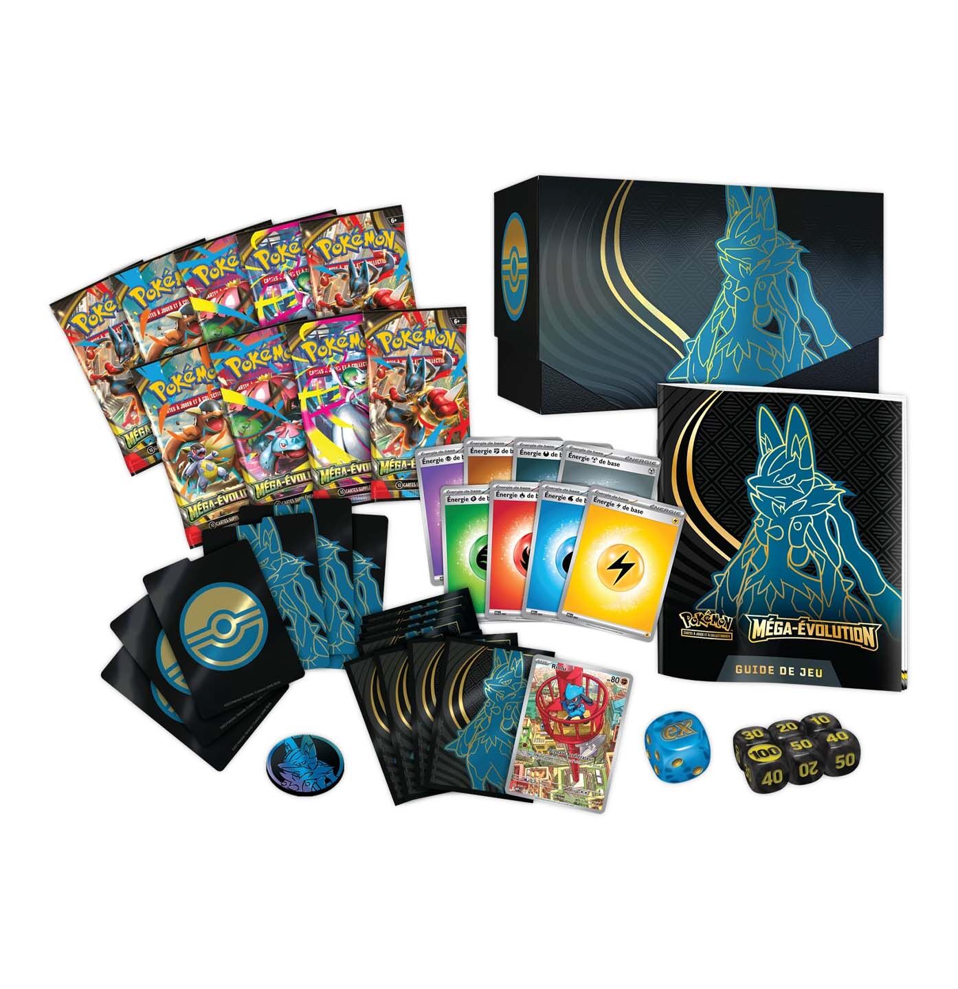 Pokémon JCC: Méga Évolution Coffret Dresseur d'Élite (Méga-Lucario) - FR