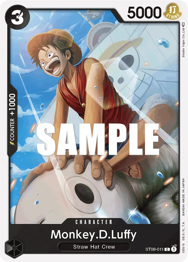 Monkey.D.Luffy - ST08-011