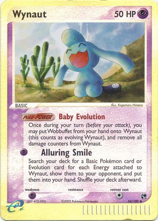 Wynaut - 54/100 - Reverse Holo - EN Wynaut - 54/100 - Reverse Holo - EN