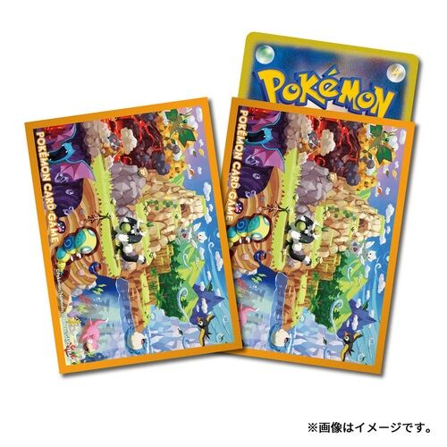 Pokemon Center Deck Sleeves Connected World - Everyone's Home Pokemon Center Deck Sleeves Connected World - Everyone's Home