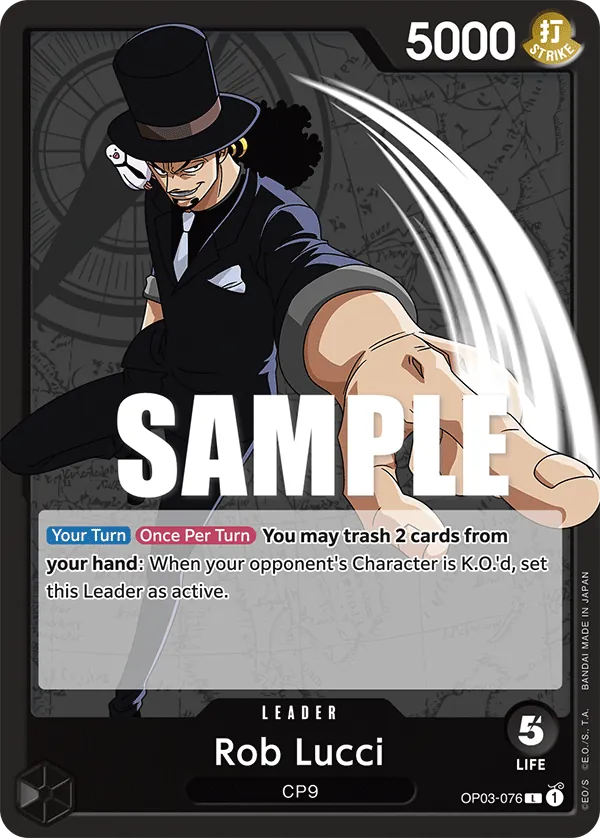 Rob Lucci - OP03-076 Rob Lucci - OP03-076