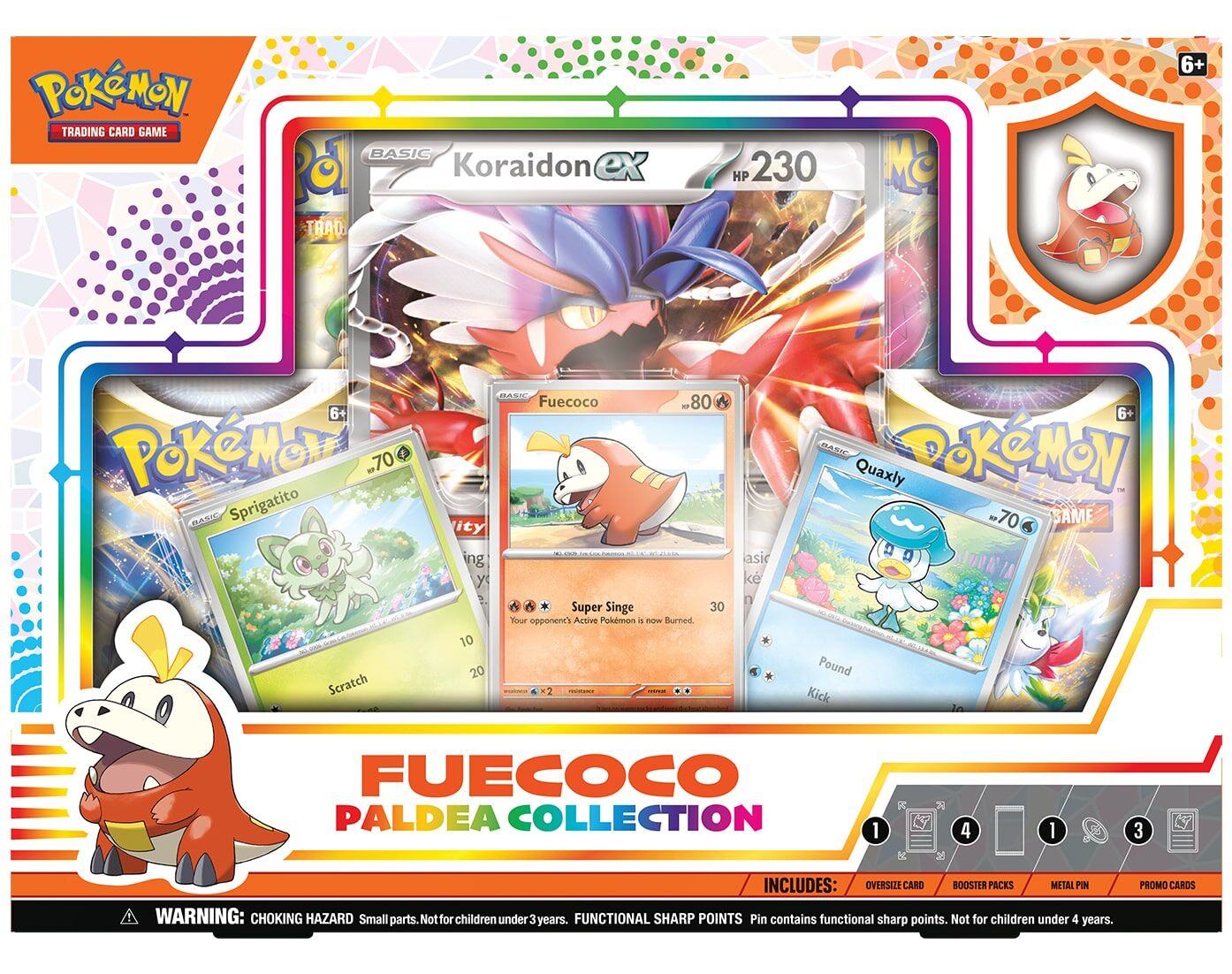 Pokémon Fuecoco Paldea Collection Box - EN