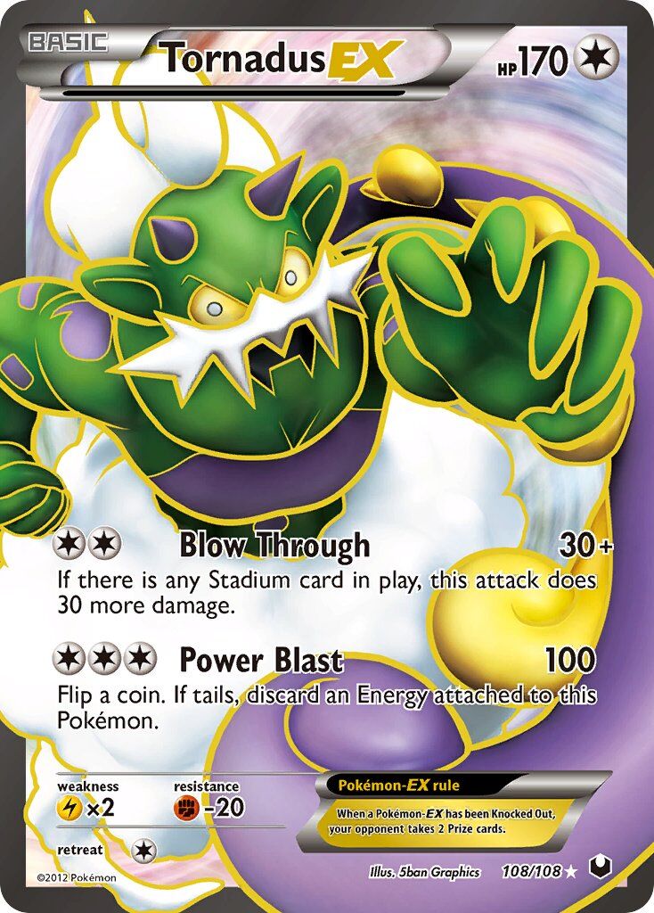Tornadus-EX - 108/108 - EN