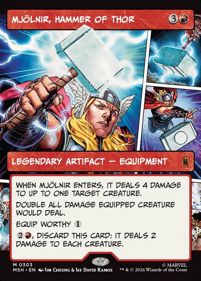 Mjölnir, Hammer of Thor - MSH 303