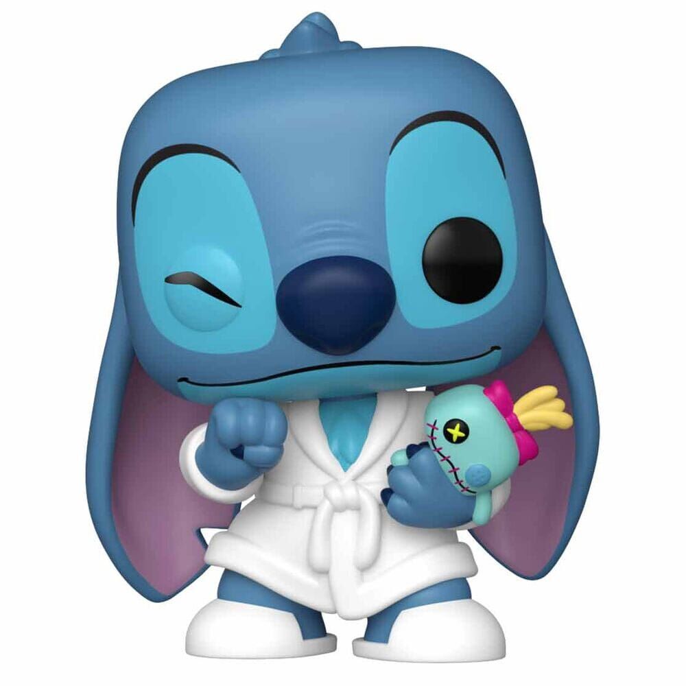 Lilo & Stitch POP! #1608 Vinyl Figur Stitch In Robe - 9cm 