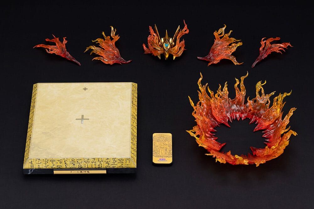 Yu-Gi-Oh! PVC Statuen Zubehör The Winged Dragon of RA Egyptian God Expansion Parts Set