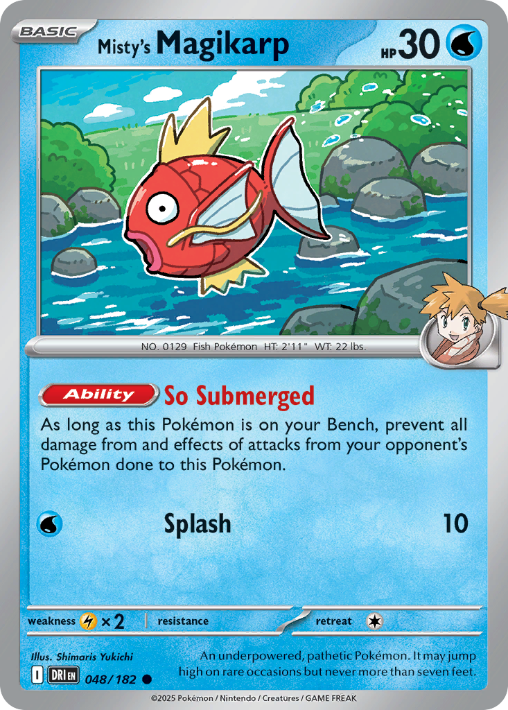 Misty’s Magikarp - 048/182 - EN