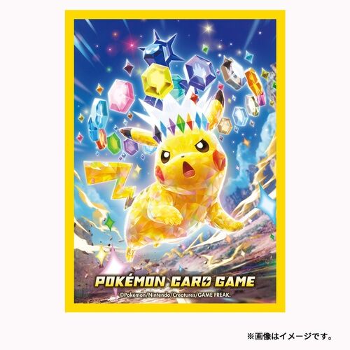 Pokemon Center Deck Sleeves Terastal Type: Stellar Pikachu