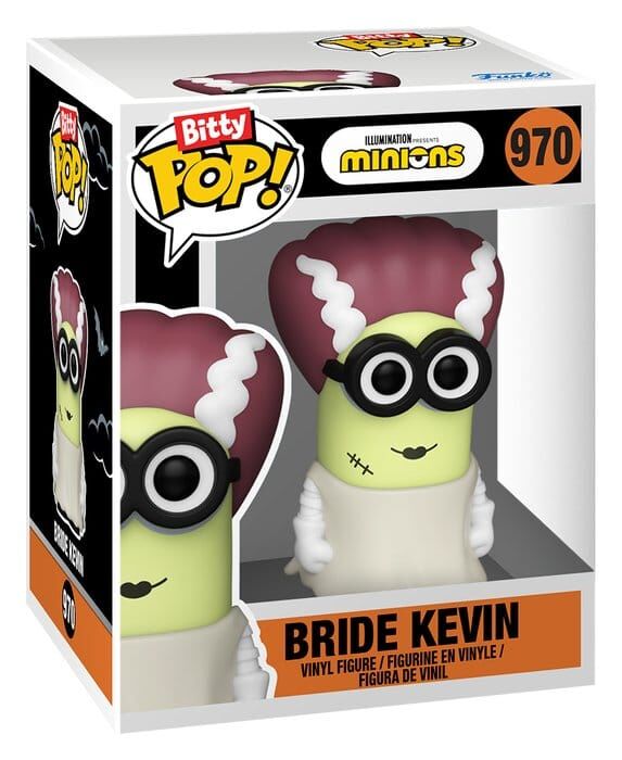 Minions POP! Vinyl Figuren 2er-Pack Bride Kevin & Eye, Matie 2 cm