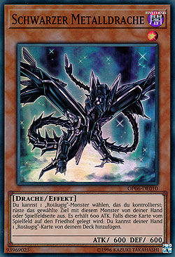 Schwarzer Metalldrache - Yu-Gi-Oh!