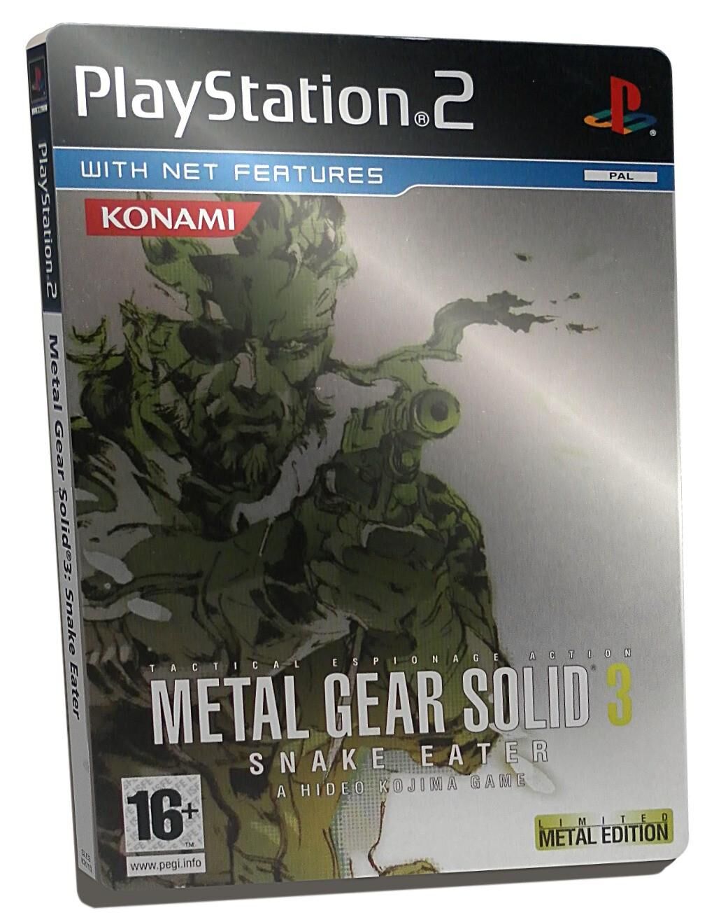 Metal Gear Solid 3: Snake Eater [Steelbook] - OVP - PS2 - EN